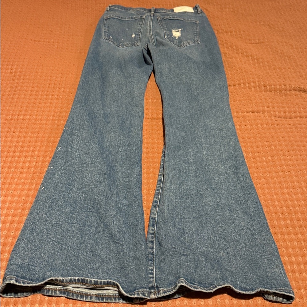 Express midrise 70’s Flare jeans - Picture 7 of 7